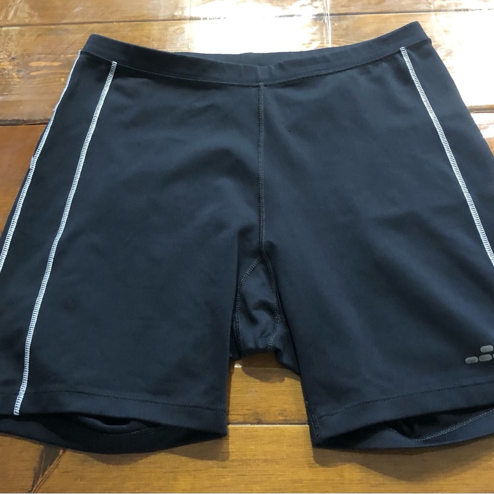 Spandex Nylon Workout Biker Shorts Med